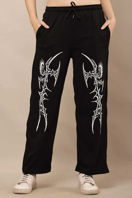 SAHANA STYLE Loose Fit Women Black Trousers