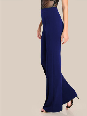 Dream Beauty Fashion Regular Fit Women Blue Trousers