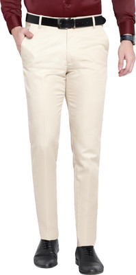 UpToDate Fashion Regular Fit Men Beige Trousers