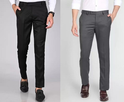 Shree VastraVeda Regular Fit Men Multicolor Trousers
