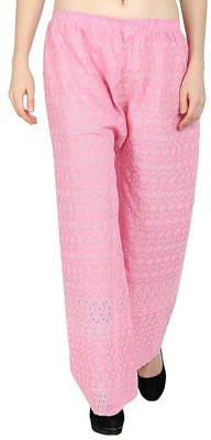 ANURUPAM FASHION Flared Women Pink Trousers