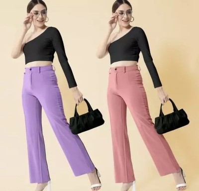 pals enterprise Regular Fit Women Multicolor Trousers