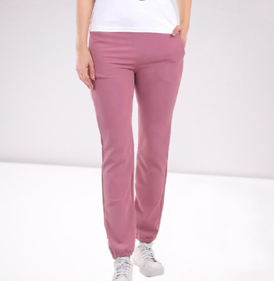 Levony Regular Fit Women Pink Trousers