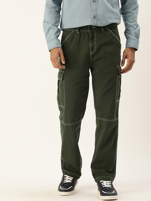 Bene Kleed Men Green Trousers