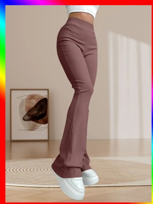 Elfira Relaxed Women Brown Trousers