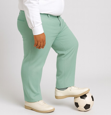 ADAAISTIC SPORTS Relaxed Men Light Green Trousers