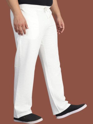 Rute Regular Fit Men White Trousers