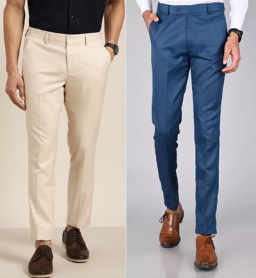 pesado Regular Fit Men Multicolor Trousers