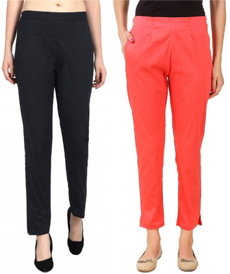 HouseOfCommon Regular Fit Women Multicolor Trousers