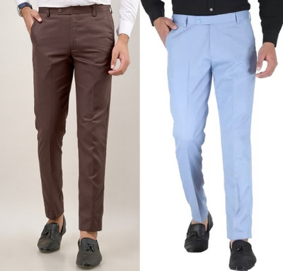VXnine Regular Fit Men Multicolor Trousers