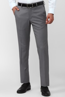 VAN HEUSEN Skinny Fit Men Grey Trousers