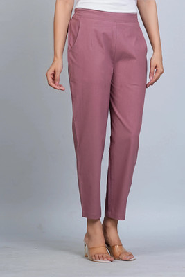 Fabitude Regular Fit Women Pink Trousers