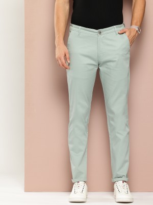 Club York Regular Fit Men Green Trousers