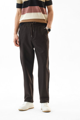 Snitch Slim Fit Men Brown Trousers