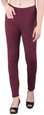 Comfort Lady Regular Fit Women Maroon Trousers