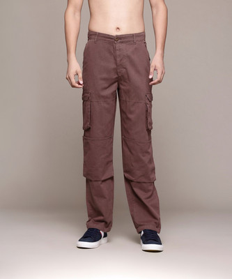 Roadster Regular Fit Men Beige Trousers