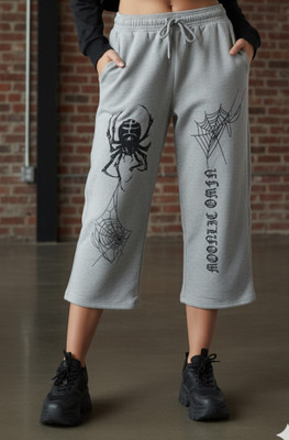 Irfangarments Straight Fit Women Grey Trousers