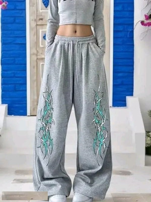 SABIAFASHION Loose Fit, Regular Fit Women Grey Trousers