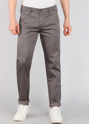 INTEGRITI Slim Fit Men Brown Trousers