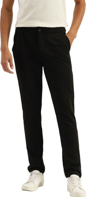 United Colors of Benetton Relaxed Men Black Trousers
