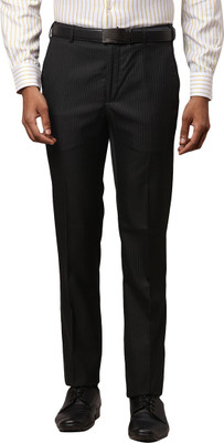 Raymond Slim Fit Men Black Trousers