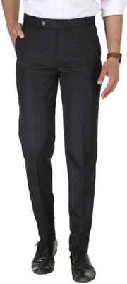 K.S.fashion Regular Fit Men Black Trousers
