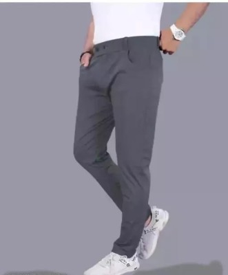 marvik Regular Fit Men Grey Trousers