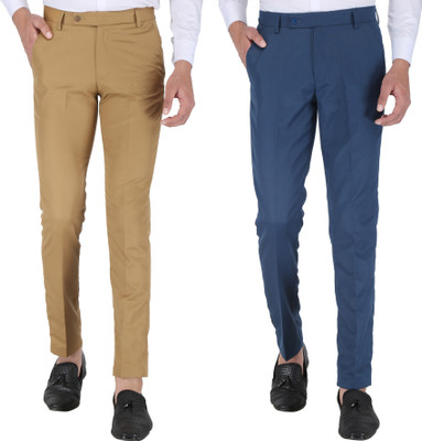 METRONAUT Slim Fit Men Multicolor Trousers