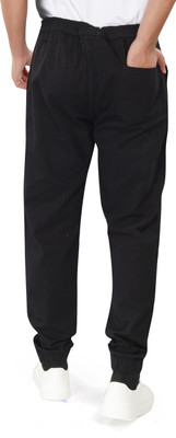 UNOSEVEN Regular Fit Boys Black Trousers