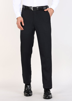 PETER ENGLAND Regular Fit Men Blue Trousers
