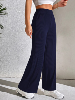 Toochki Relaxed Women Dark Blue Trousers
