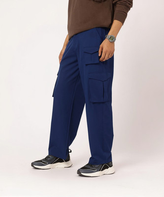 Kook N Keech Regular Fit Men Blue Trousers