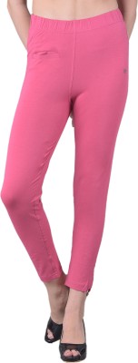 Comfort Lady Regular Fit Women Pink Trousers