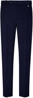 french crown Regular Fit Men Blue Trousers