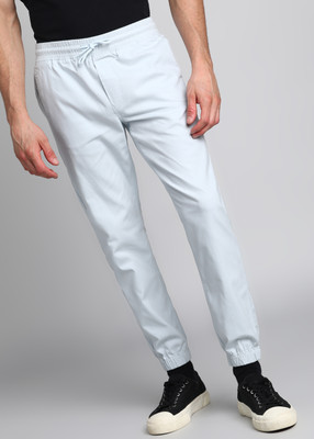 HIGHLANDER Slim Fit Men Light Blue Trousers