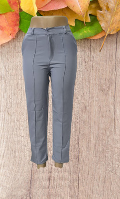 Rseberry Fashion Regular Fit Women Blue Trousers