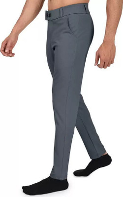 STYLES ERA Regular Fit Men Grey Trousers