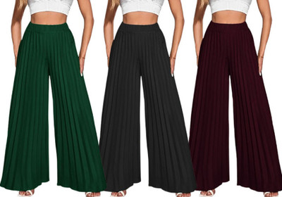 Kintu Parantu Regular Fit Women Multicolor Trousers