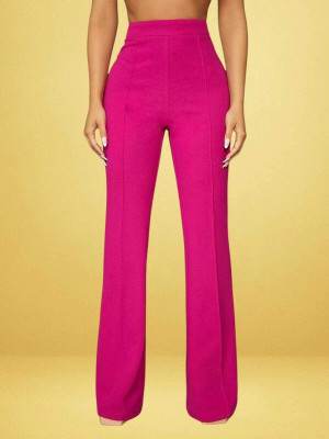nitafashion Loose Fit Women Pink Trousers