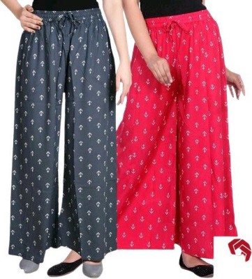 VedSi Relaxed Women Multicolor Trousers