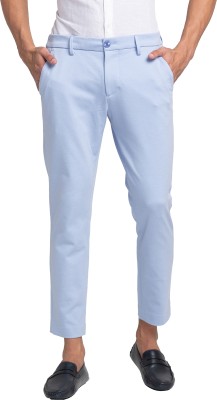 BEING HUMAN Regular Fit Men Blue Trousers