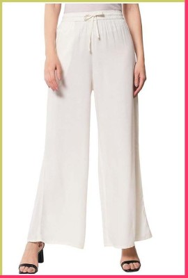 Zerkisa Women White Trousers