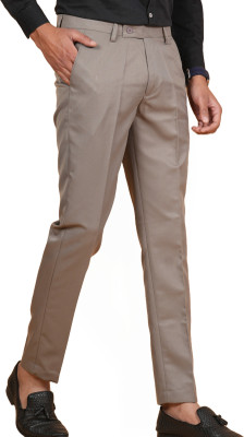 UpToDate Fashion Regular Fit Men Beige Trousers