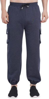 CLOTHINK India Slim Fit Men Blue Trousers
