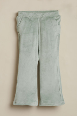 Allen Solly Regular Fit Girls Green Trousers