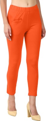 Nikhaar Regular Fit Women Orange Trousers