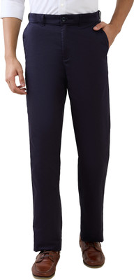 COLORPLUS Regular Fit Men Dark Blue Trousers
