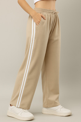 Kaaphal Regular Fit Women Beige Trousers