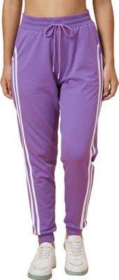 Globus Regular Fit Women Purple Trousers
