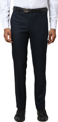 Raymond Slim Fit Men Dark Blue Trousers